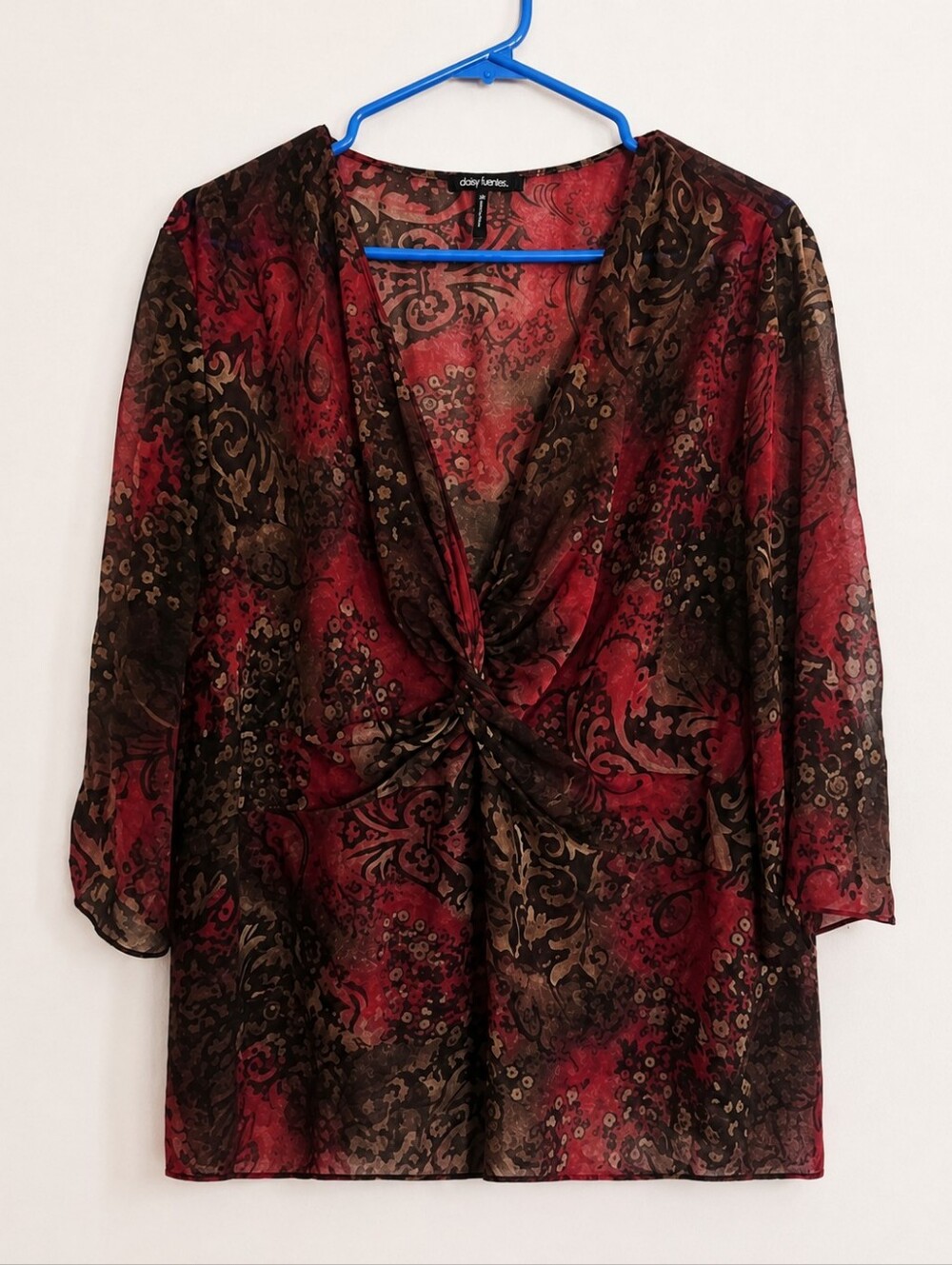 Daily Fuentes Blouse 2X